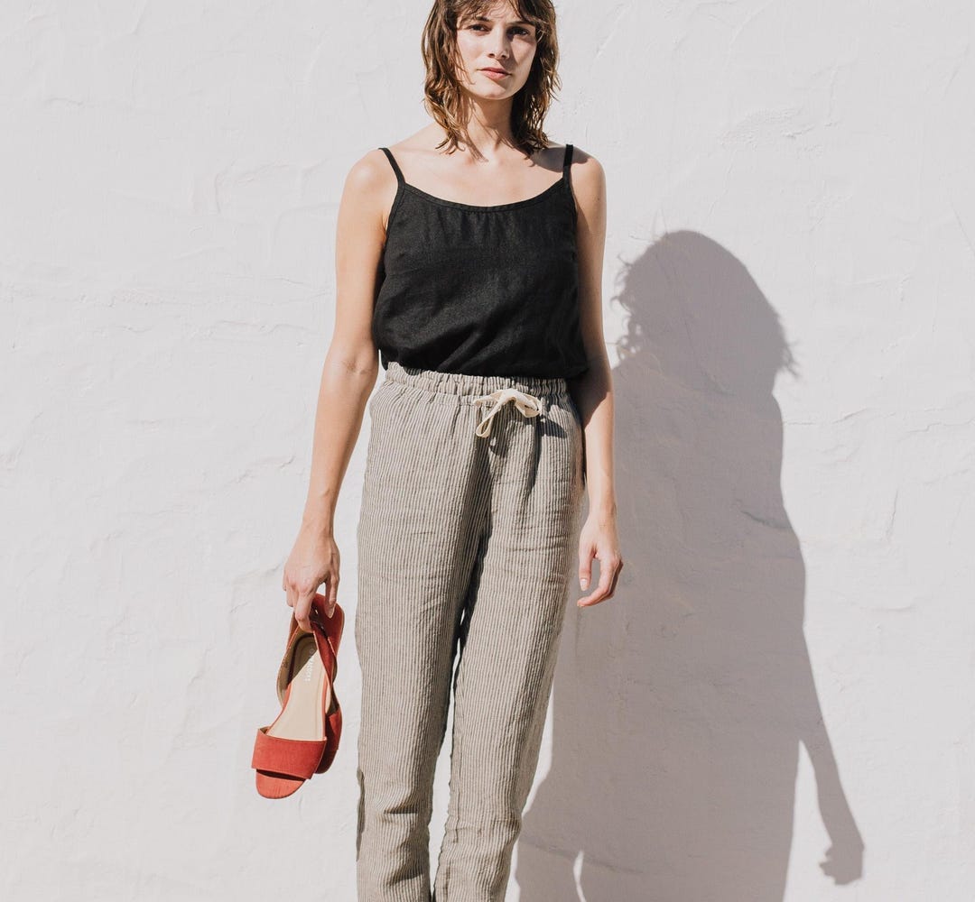 Not perfect linen genova pants hot sale