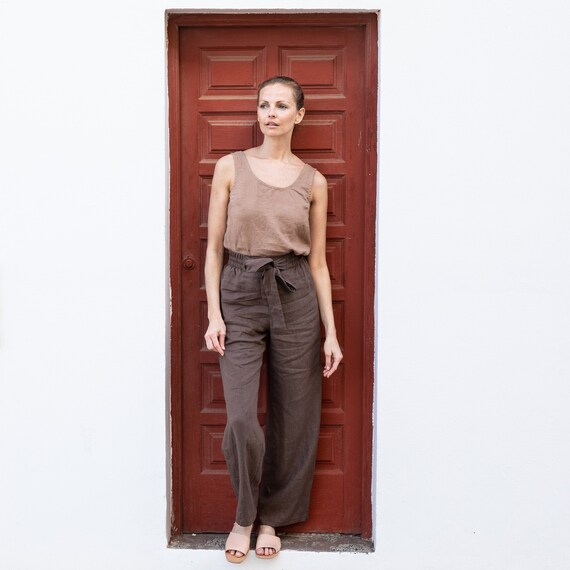 Linen Pants GHENT / Available in All Colors - Etsy