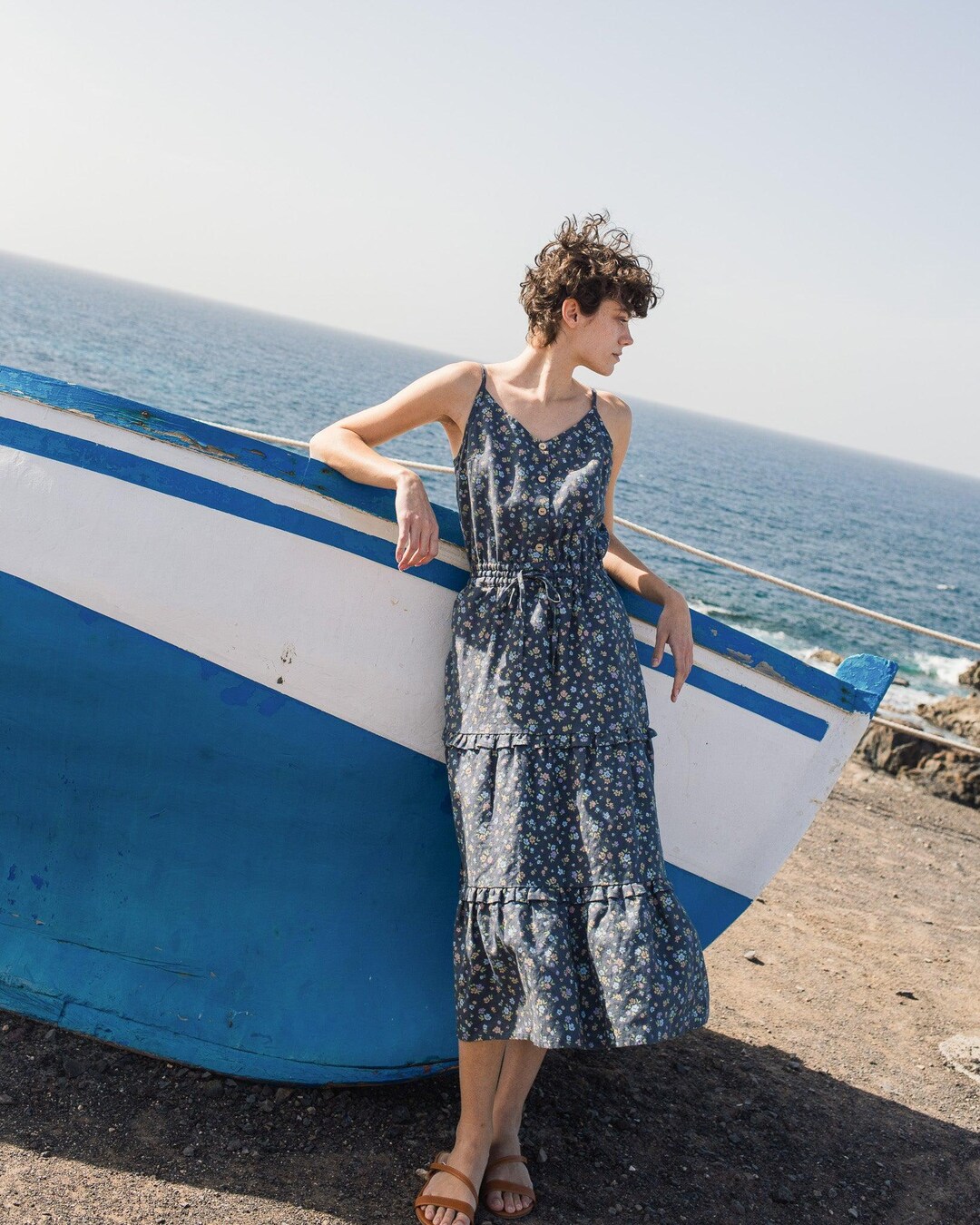 Juliette Dress, Linen main image 1