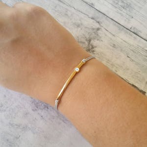 Gold Bar bracelet, Evil eye bracelet, Friendship bracelet, Adjustable cord bracelet, Lucky charm bracelet, Gift for her, Birthday gift image 8