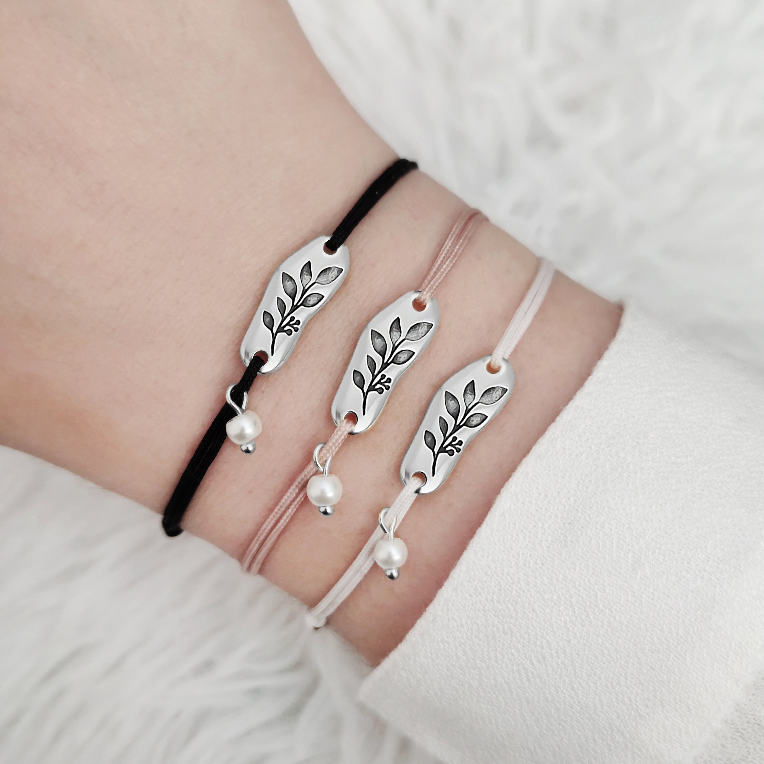 VASSAGO Braccialetto greco romano con foglia di alloro romano Braccialetto regolabile della dea greca romana Braccialetto romano Boho Gioielli da donna