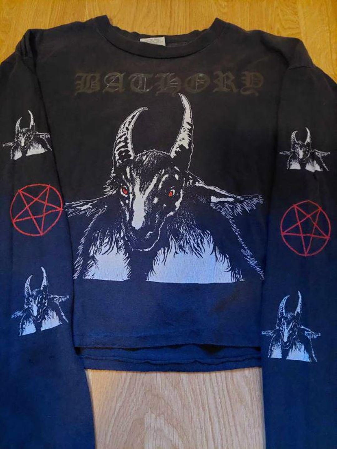 SUPER RARE VINTAGE Bathory Longsleeve T-shirt Celtic Frost