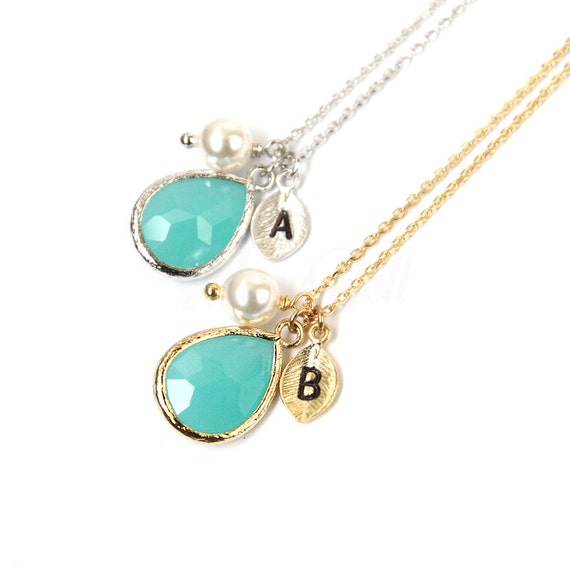 Personalized mint necklace Mint jewelry Personalized mint Etsy