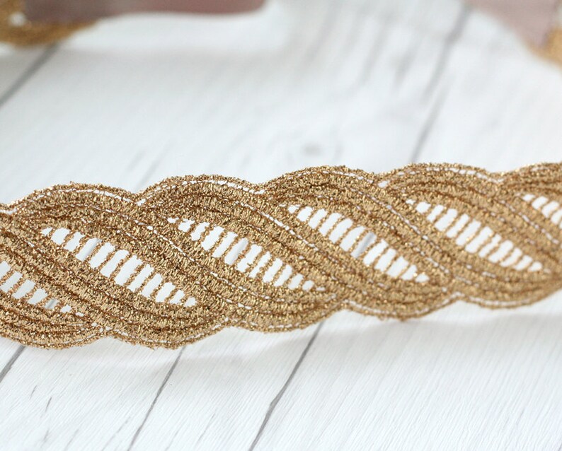 GOLD sash Bridesmaid Gift Sash Elegant metallic lace Etsy