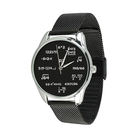 Black metal wrist watch for mens hot sale