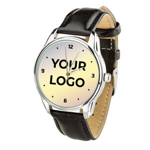Ihr Logo auf der Armbanduhr benutzerdefinierte Firmengeschenke - Souvenirs für Business Event Firmenteam Geschenke Benutzerdefinierte Markenarmbanduhren drucken