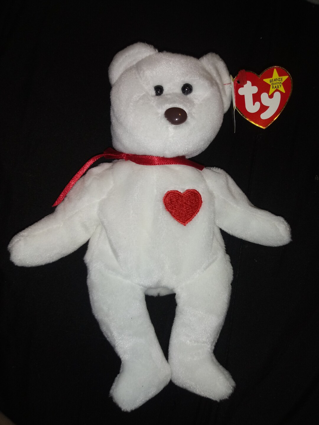 The Beanie Babies Collection Valentino Very Rare 1993 - Etsy