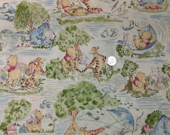 Classic Winnie the Pooh - Windy Day Fabric