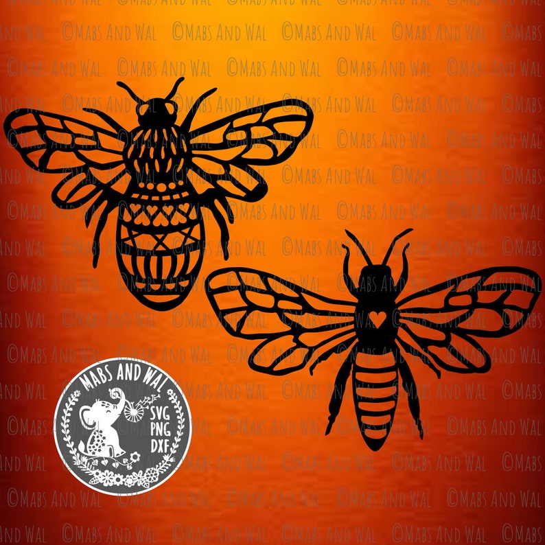 Download Bees SVG PNG DXF digital cutting file/queen bee svg/honey ...