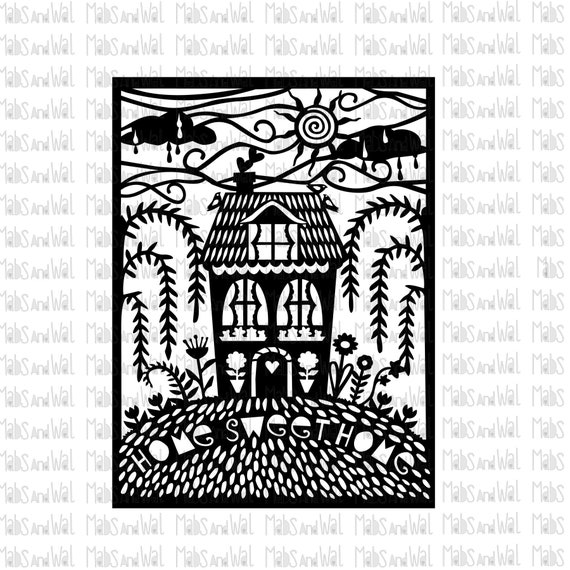 Home sweet home svg/png/dxf cricut/silhouette digital ...