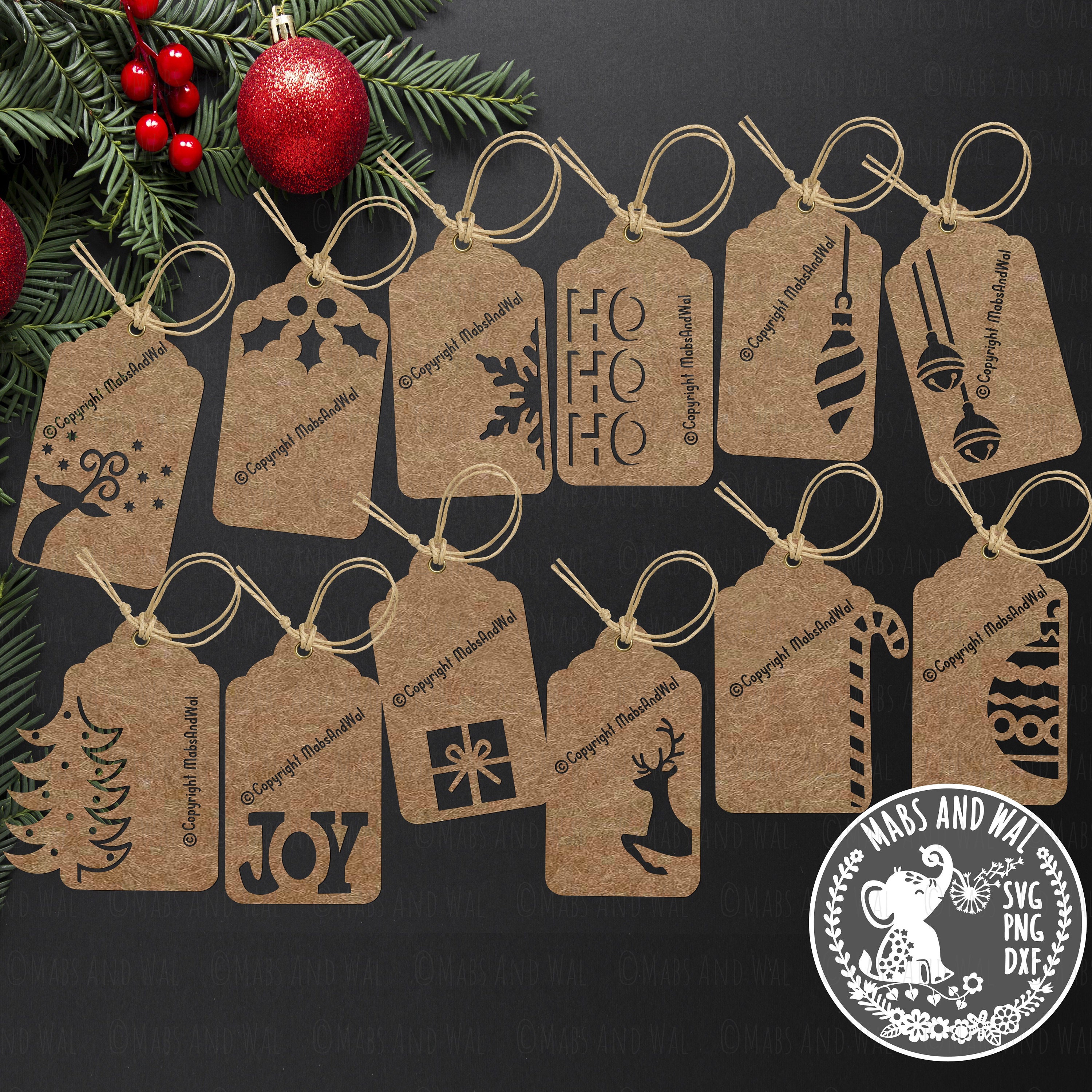 1 Pièce Autocollant De Décoration De Noël, Étiquette Autocollante Étiquette  Cadeau Avec 54 Pièces, Mode en ligne