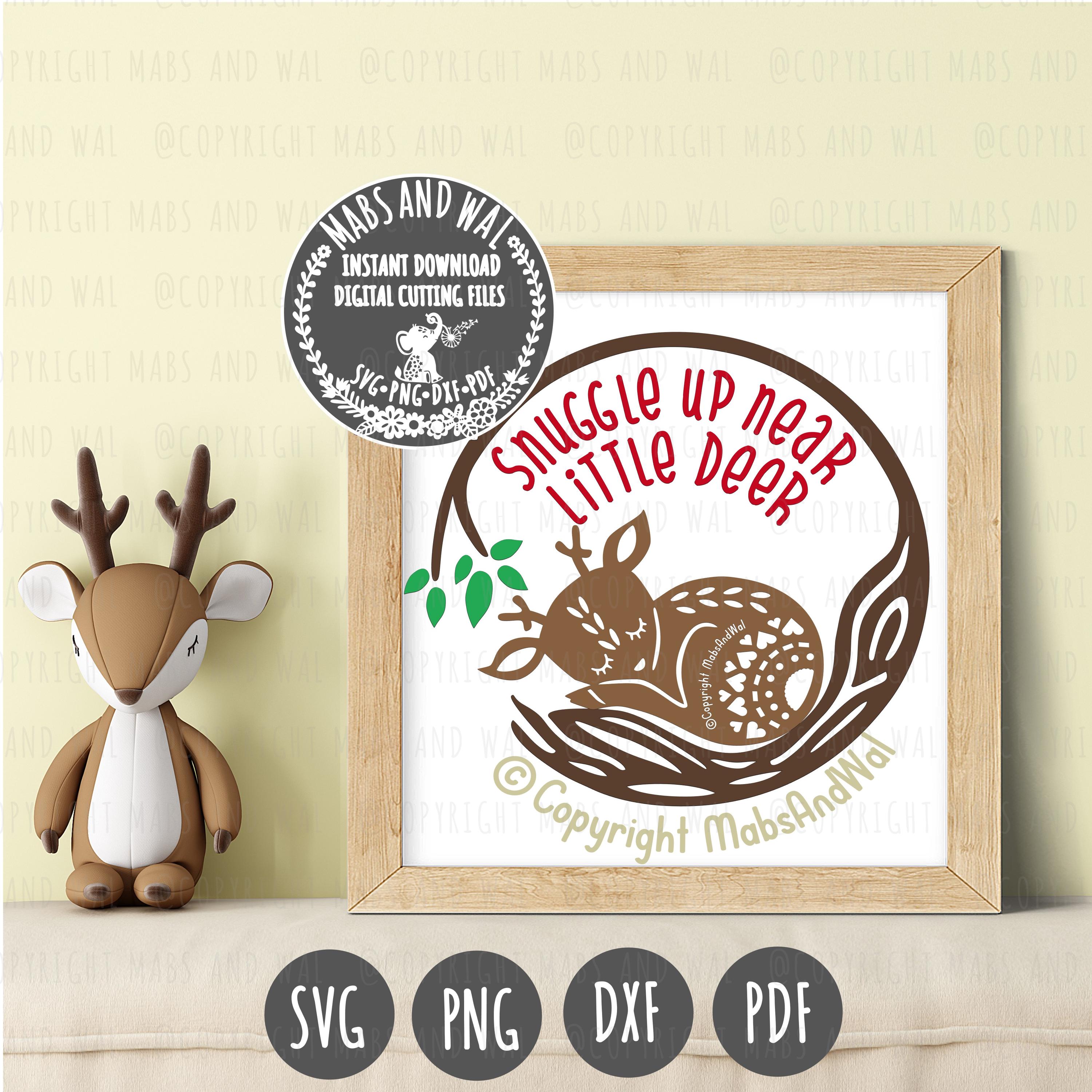 Woodland Animals Bundle 6 SVG PNG DXF Pdf Digital File/baby Animals Svg ...