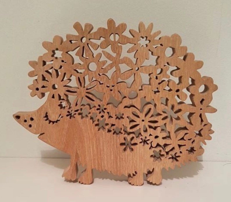 Download Hedgehog flowery SVG PNG DXF digital cutting file/hedgehog | Etsy
