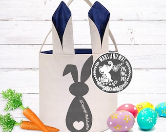Easter bunny SVG PNG DXF digital cutting file/easter bunny/Easter svg/easter holiday/bunny svg/rabbit svg/easter egg hunt svg/commercial use