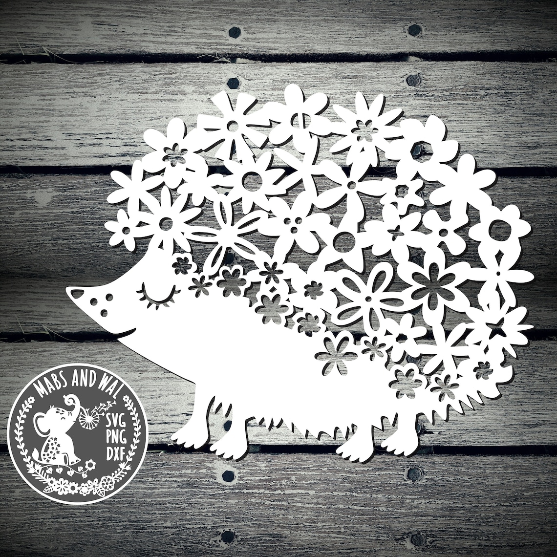 Download Hedgehog SVG/hedgehog cricut/hedgehog silhouette/flowers ...