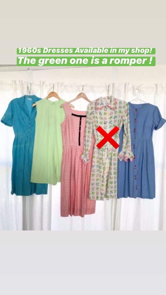 Assorted Vintage 1960s Dresses