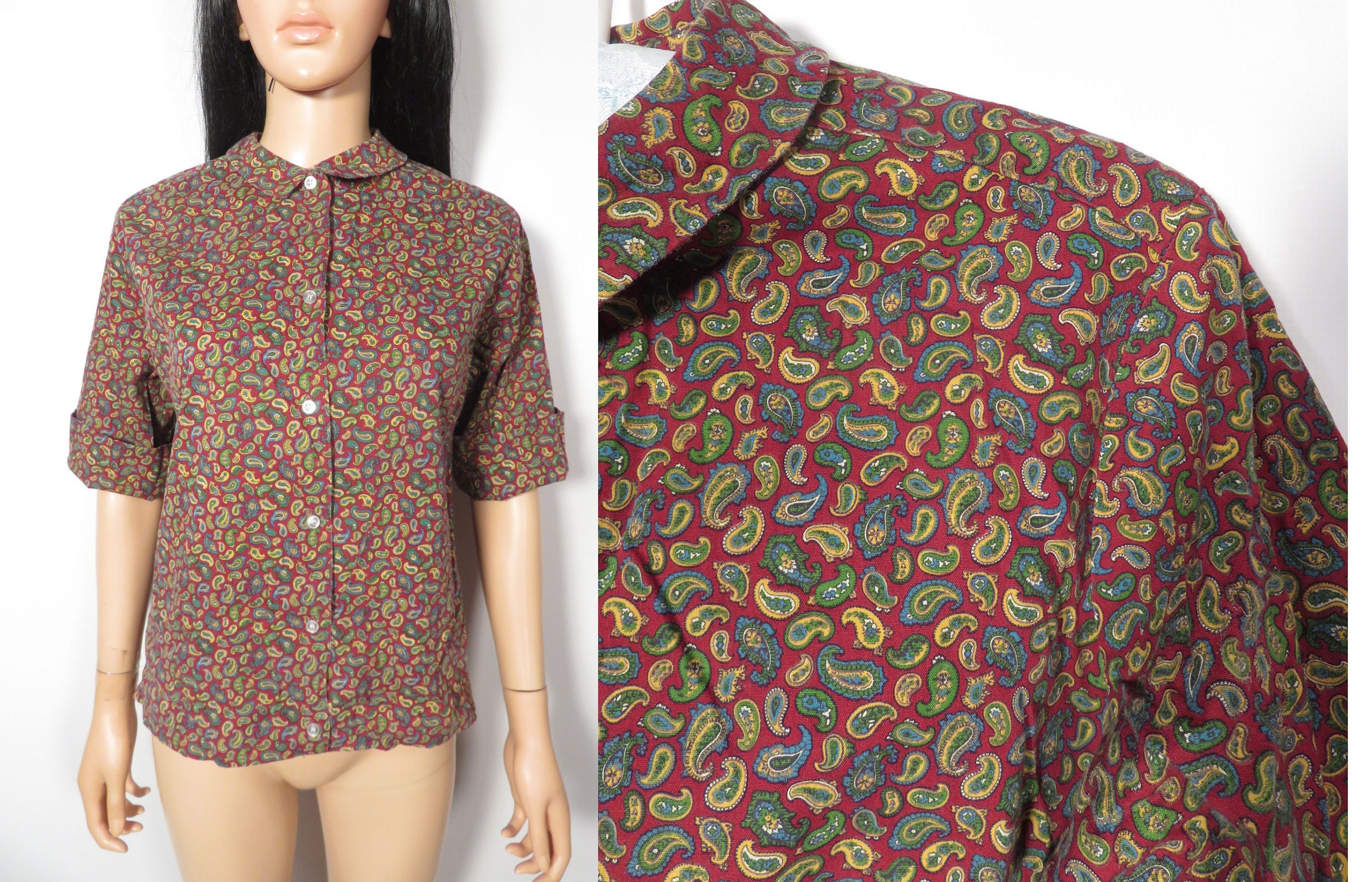 Vintage 60s Penneys Lady Towncraft Cranberry Fall Tone 