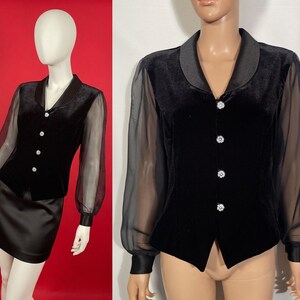1990s Sheer Shirt - Etsy