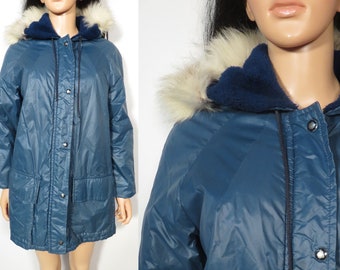 Vintage 60s Penneys Snowmobile Parka Jacket Size M