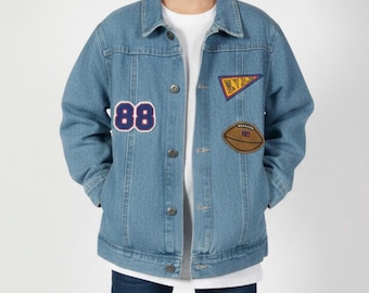 ストレンジカメレオン様用【USA製】80s-90s オシュコシュ デニム カバー Vintage 90s Kids Deadstock Buster Brown Snap Button Denim Jacket