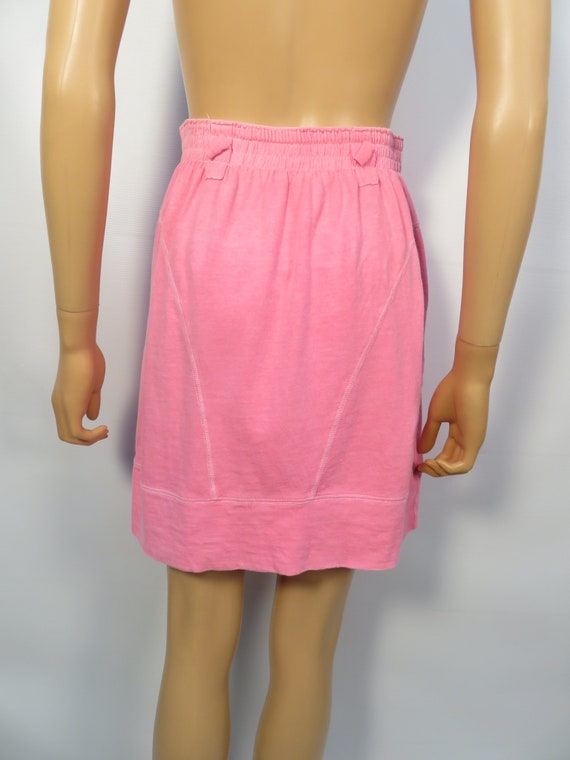 Vintage 80s/90s Ocean Pacific Hot Neon Pink Tshir… - image 3