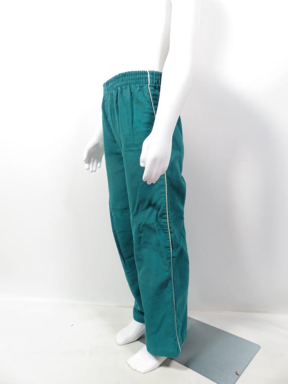 Vintage 70s/80s Kids Healthtex Teal Corduroy Pins… - image 3