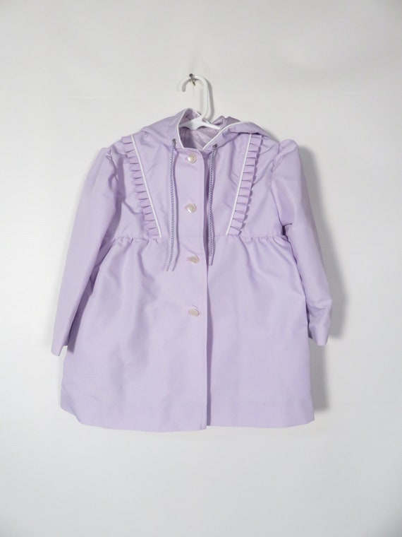 Vintage 80s/90s Kids Lavender Spring Jacket Made … - image 2