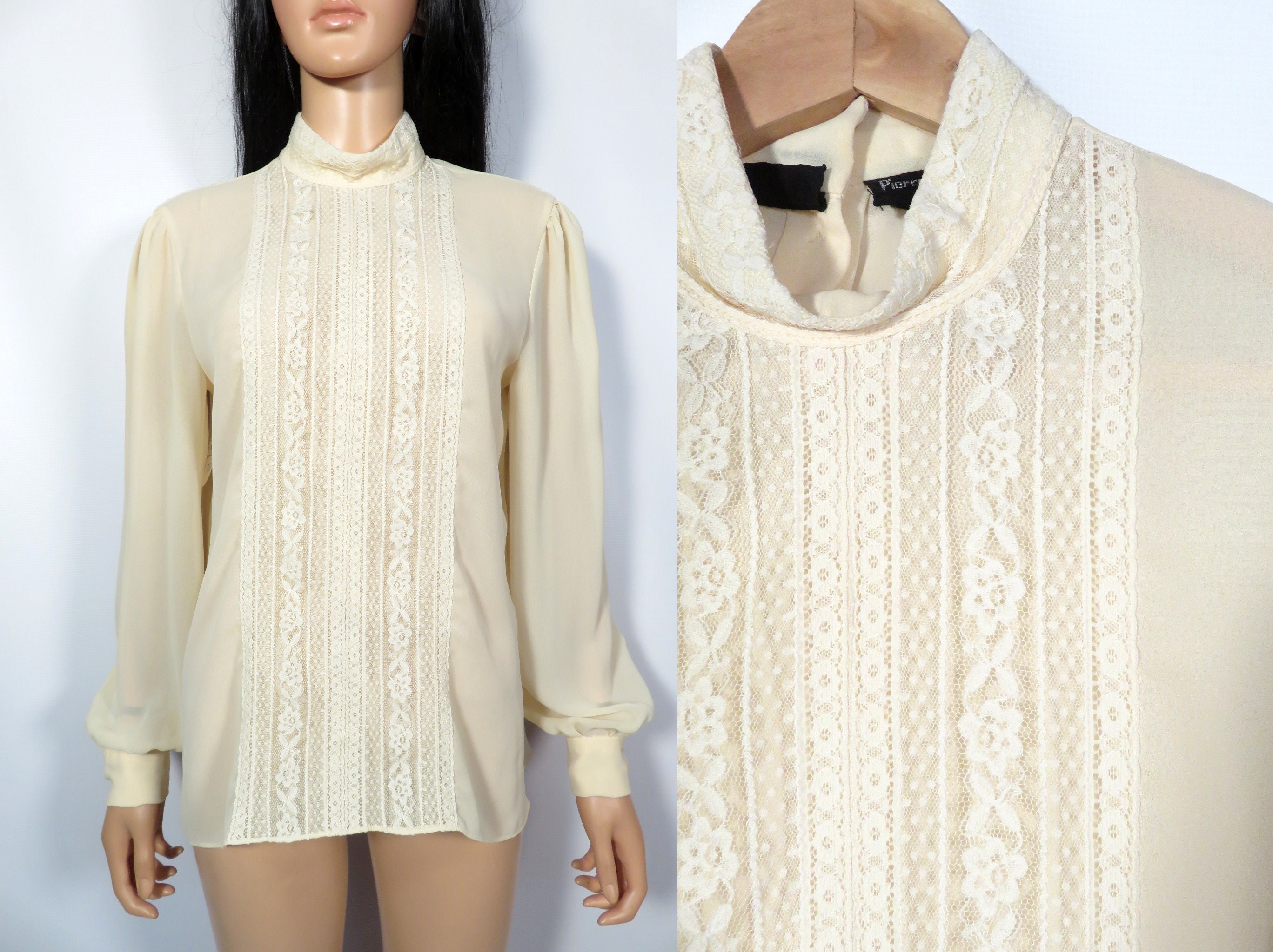 Pierre Cardin Blouse - Etsy