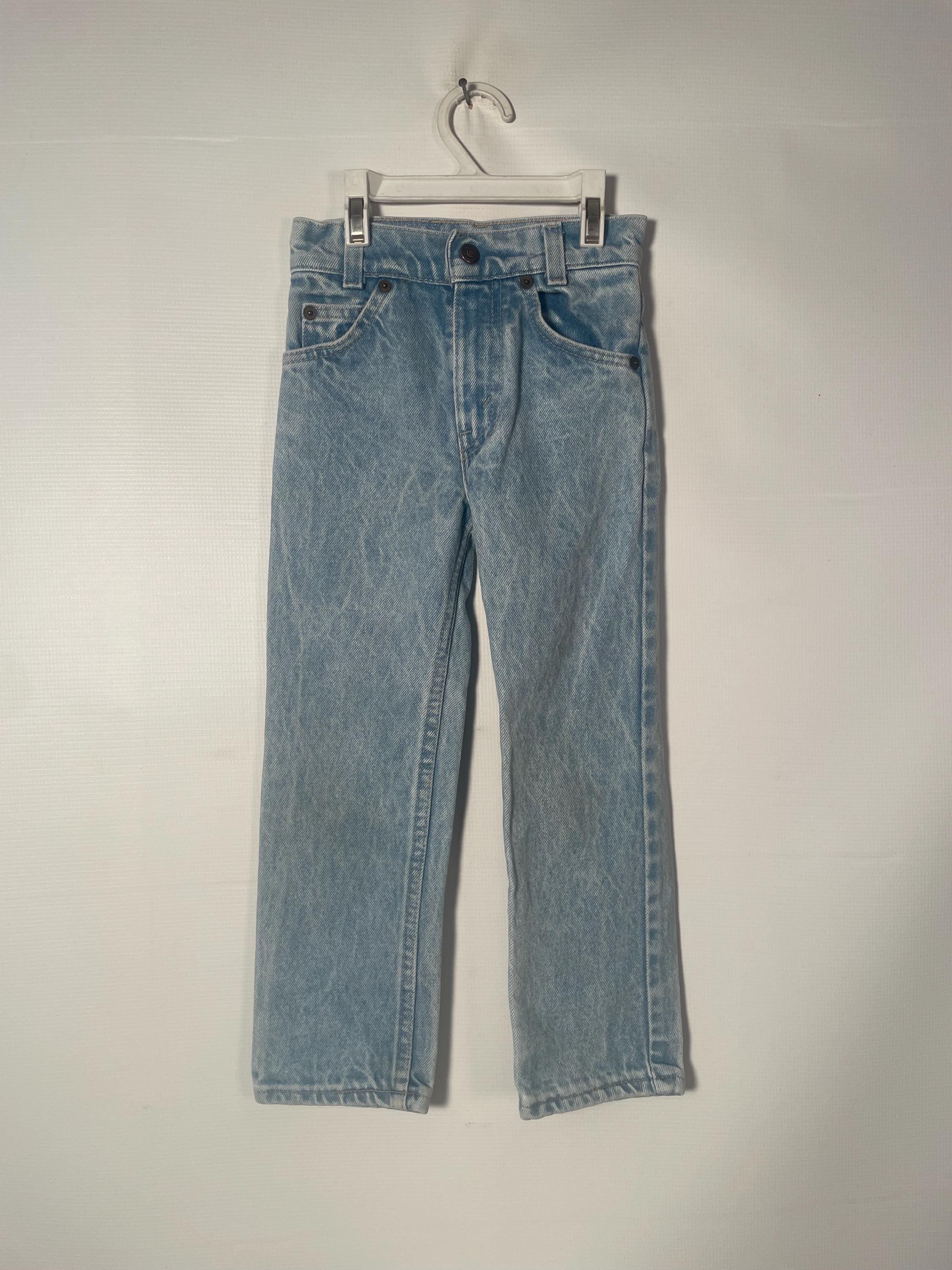 Vintage 80s/90s Levis Kids Orange Tab Little Levis Stone Wash