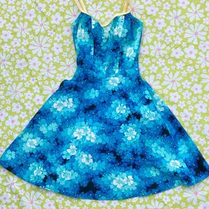 deweese design dress Vintage 1960s 1970s DEWEESE Hawaiian Bombshell Pin up VLV Rockabilly Halter Sun Swim Bullet Bra DRESS
