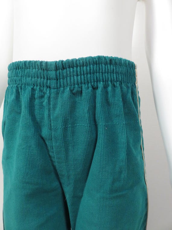 Vintage 70s/80s Kids Healthtex Teal Corduroy Pins… - image 5