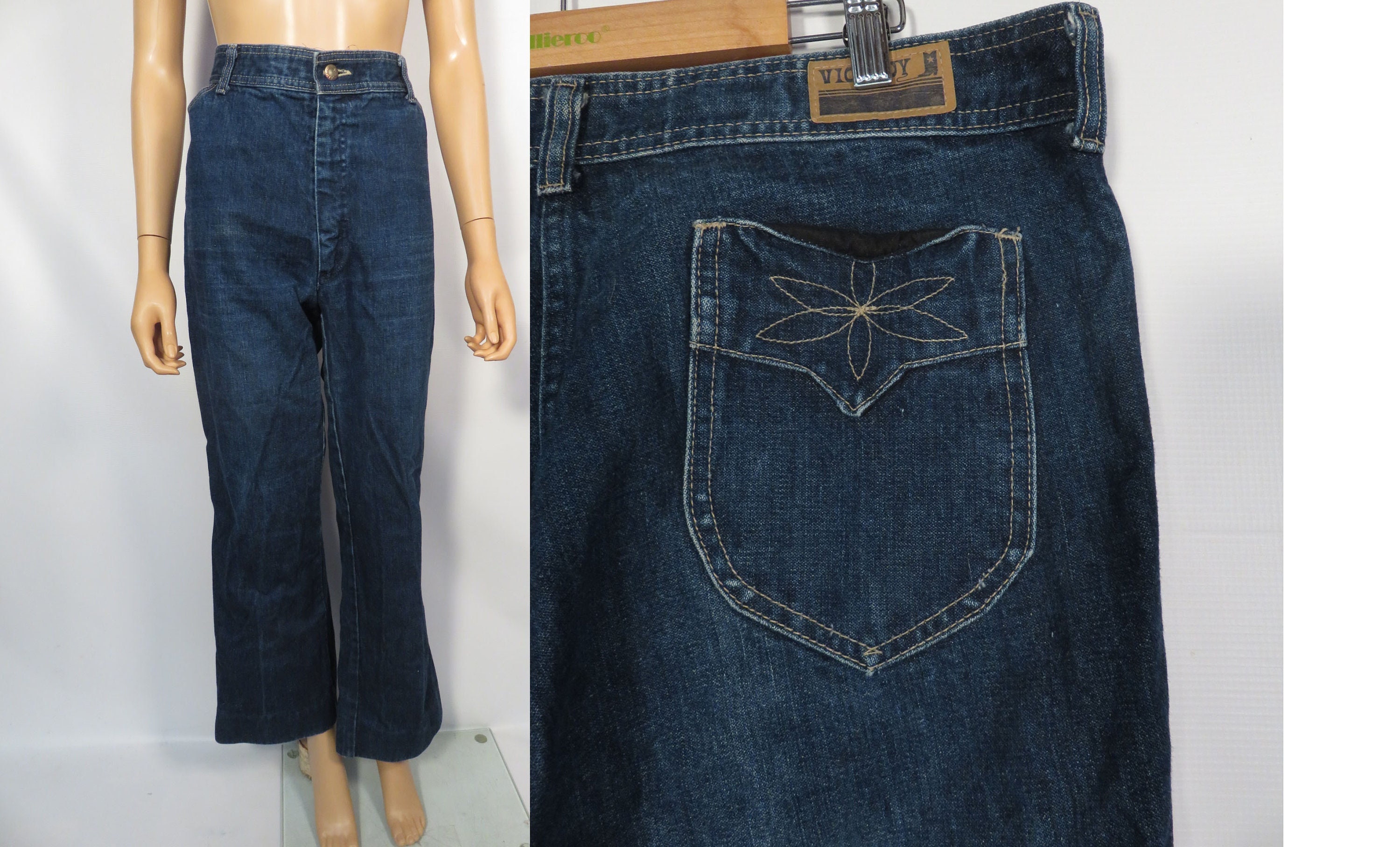 70s Viceroy Jeans - Etsy