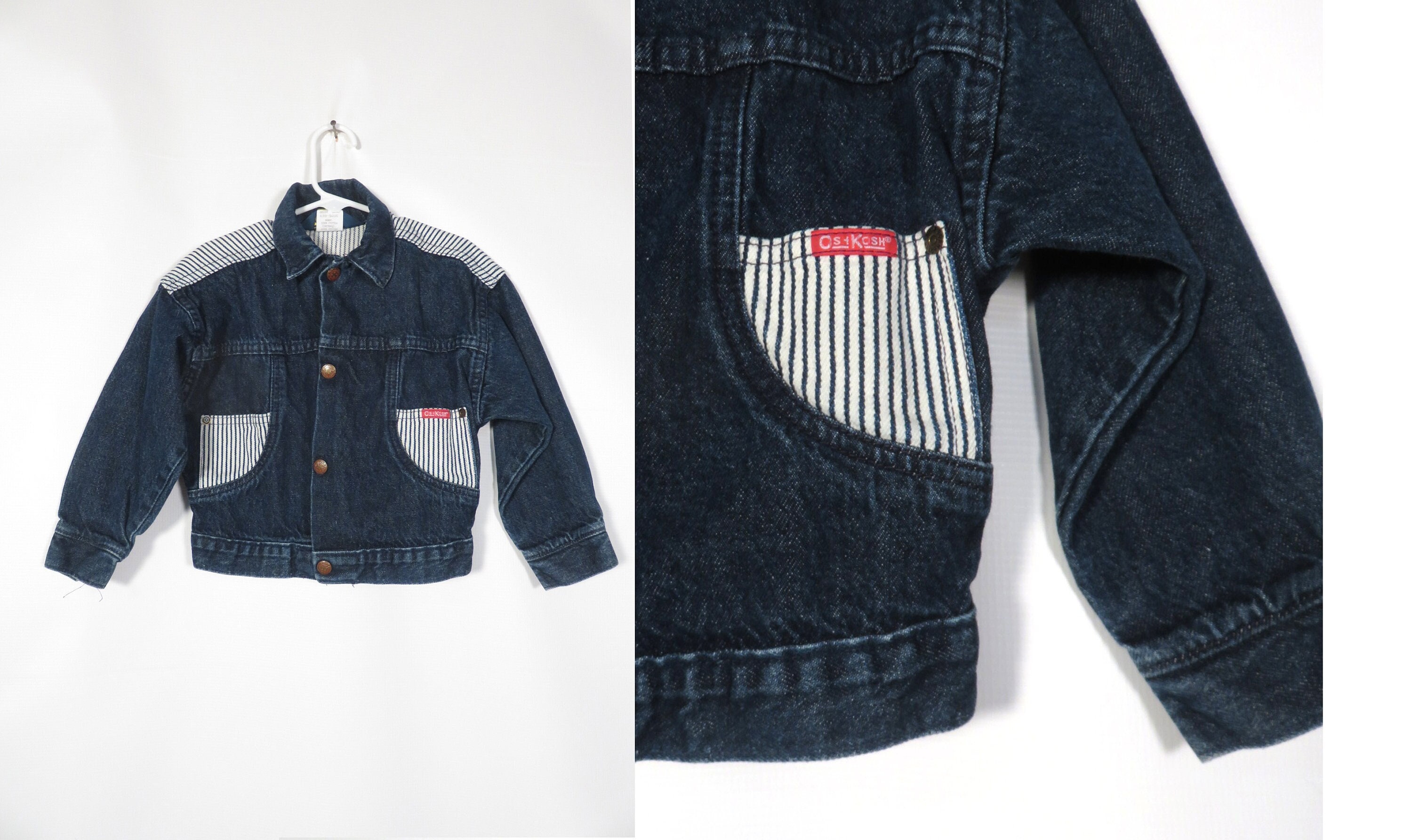 Vintage Coverall Denim Chore Jacket [OSHKOSH Bgosh] [Late