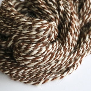 21/43 yds Handspun Alpaca Yarn - 2 Color
