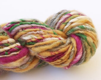 32 Yds Handspun Yarn - Field of Wildflowers