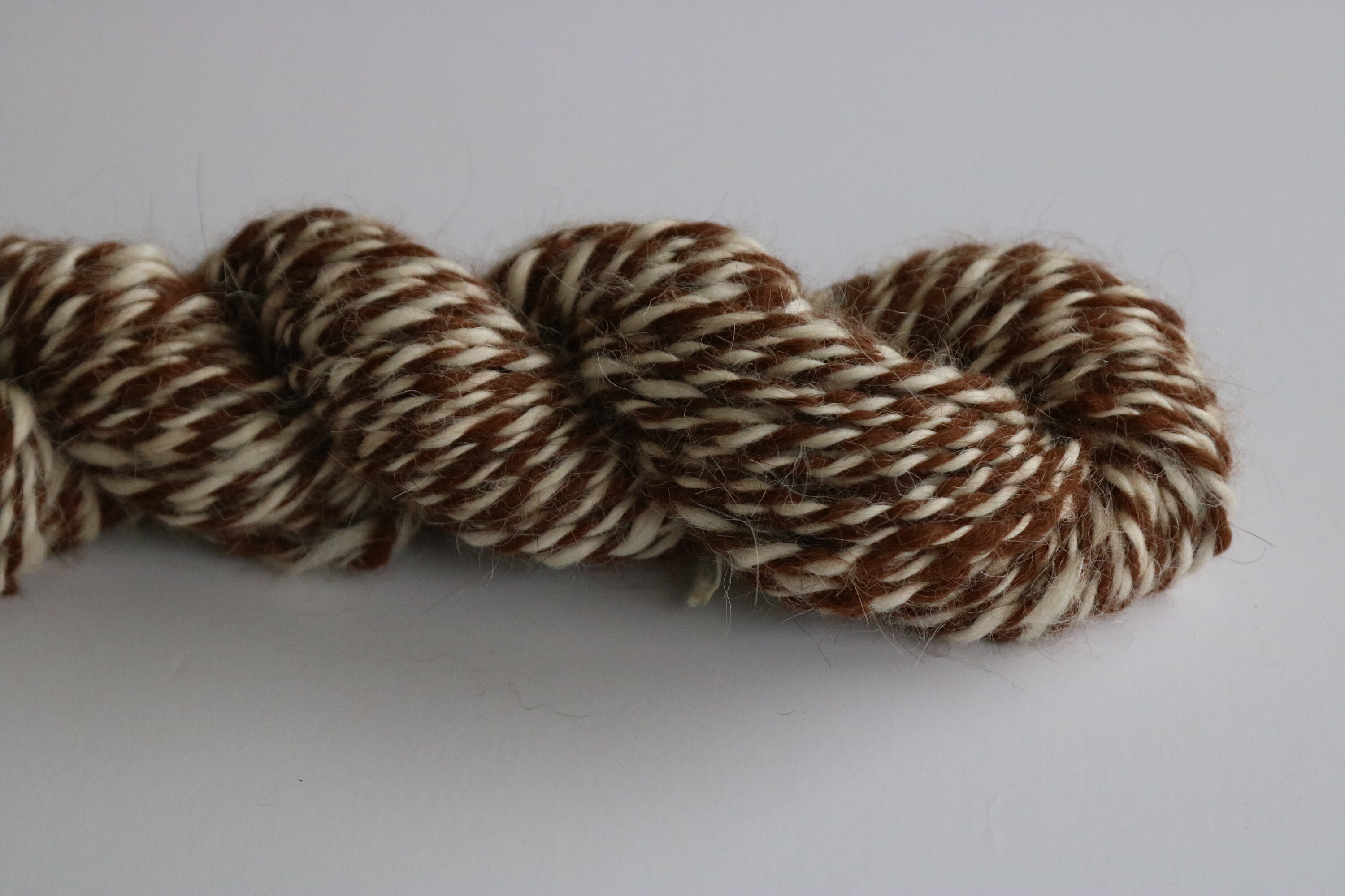21/43 Yds Handspun Alpaca Yarn 2 Color - Etsy