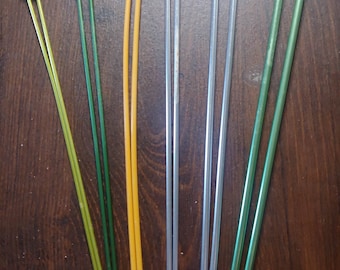 10" Vintage Knitting Needles - Straight Needles