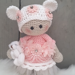 crochet pattern Teddy in Dutch, English, Deutsch .