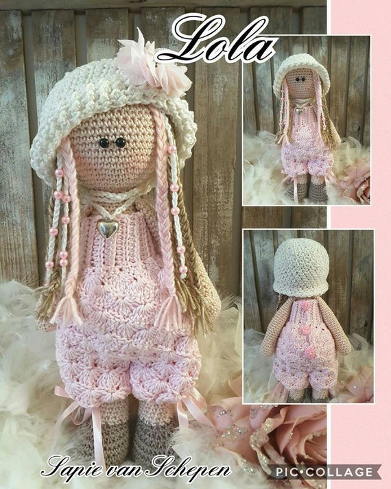 Welp Crochetpattern Lola in Nederlands English and Deutsch | Etsy BQ-39