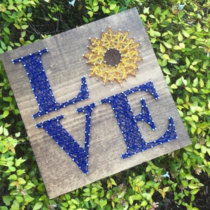 Love Firefighter Support Fire Family String Art Wood Sign Wall Art Home Decor-MADE TO ORDER