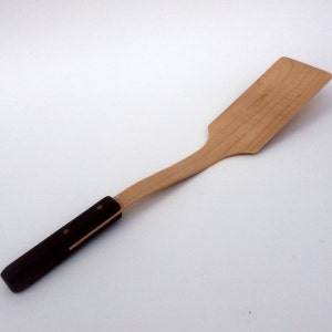 Wood spatula, wood kitchen utensil, wood cookware, wooden utensil, wooden spatula, pancake flipper, housewarming gift, image 7