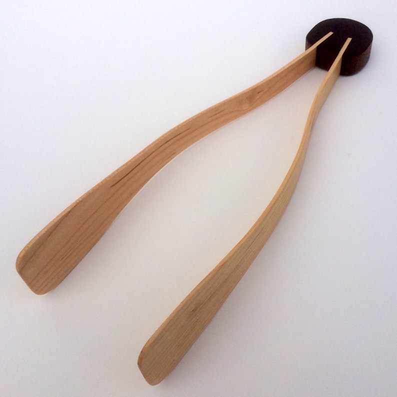 Wood Salad Tongs Toast Tongs Salad Servers Pastry Server Etsy