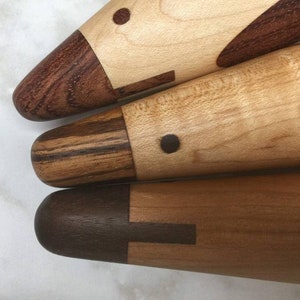 Rolling Pin, French Rolling Pin, Wood Rolling Pin, Baking Gift, Wedding Gift, Pastry Baton, Chef Gift image 3