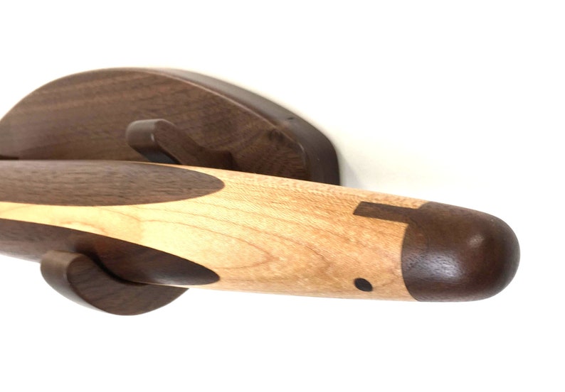 Rolling Pin Holder Horizontal Wall Mount Rolling Pin Holder Etsy