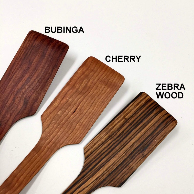 Wood spatula, wood kitchen utensil, wood cookware, wooden utensil, wooden spatula, pancake flipper, housewarming gift, image 3