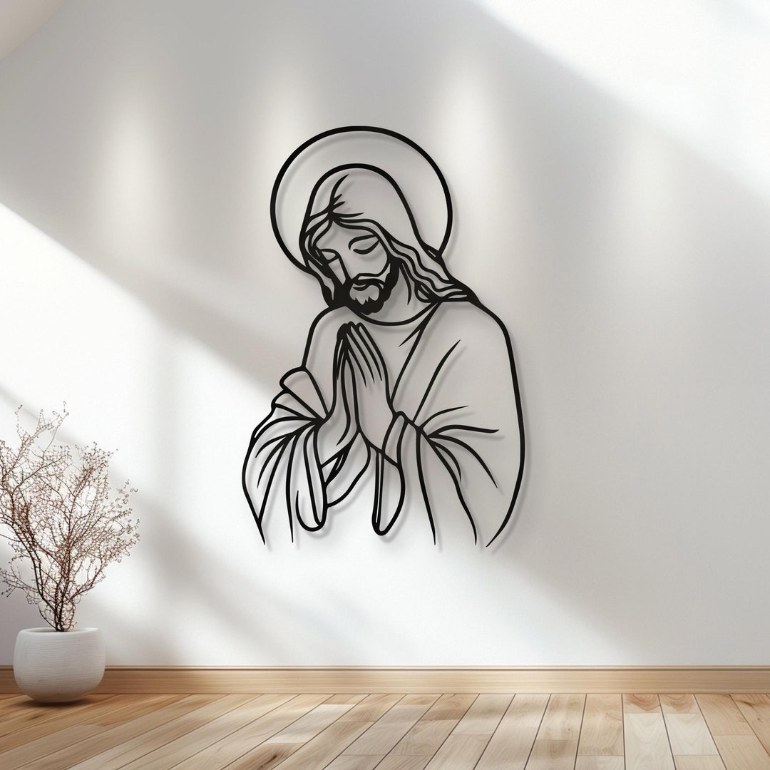 Jesus Metal Wall Decor, Metal Jesus Wall Art,lord Metal Wall Decor