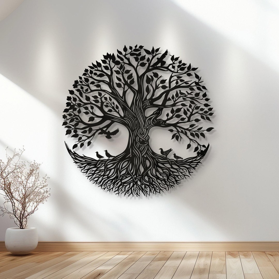 Tree of Life Wall Art,tree of Life Wall Decor,tree of Life Metal Art