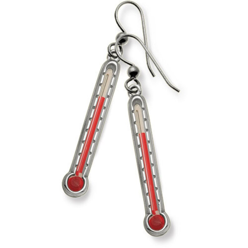 Thermometer Earrings Etsy