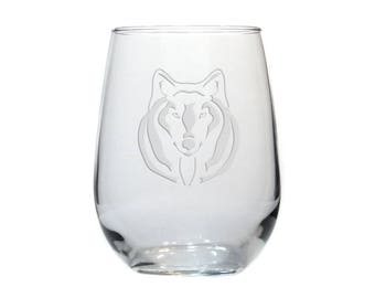 Large Wine Glass with Witcher Inspired Design