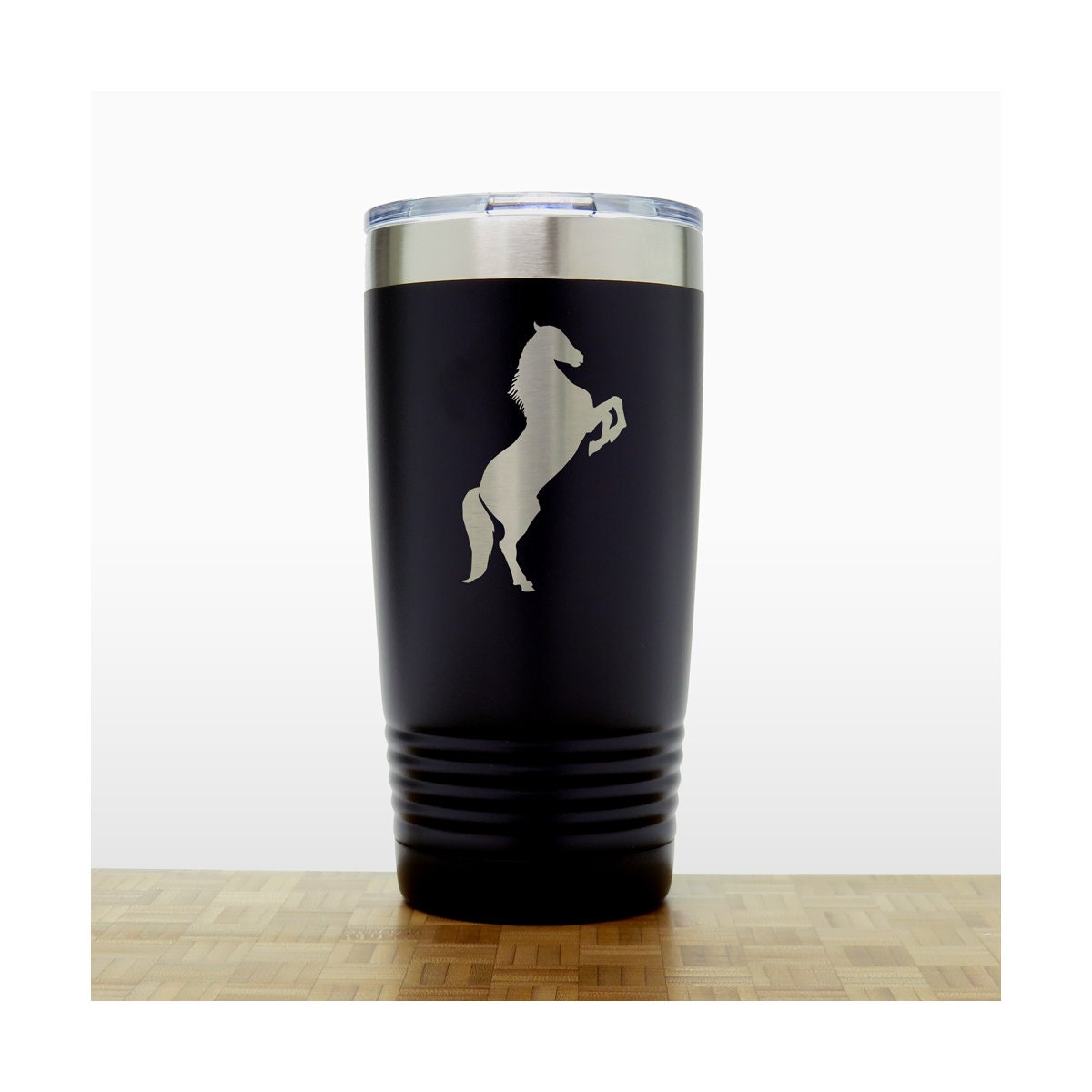 Prancing Horse Personalized 20 oz Insulated Stainless Steel | Etsy